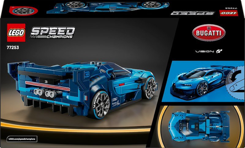 Lego Speed Champions Super auto sportiva Bugatti Vision GT 77253