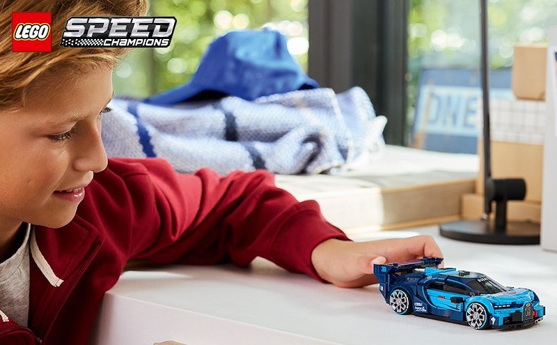 Lego Speed Champions Super auto sportiva Bugatti Vision GT 77253