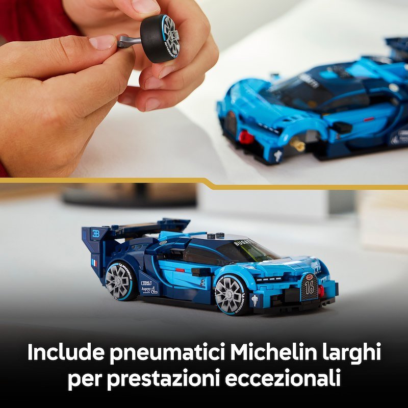 Lego Speed Champions Super auto sportiva Bugatti Vision GT 77253