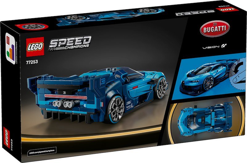 Lego Speed Champions Super auto sportiva Bugatti Vision GT 77253