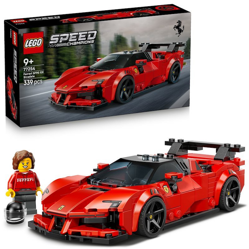 Lego Speed Champions Ferrari SF90 XX Auto sportiva Stradale 77254