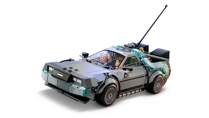 Lego Speed Champions Macchina del tempo di Ritorno al futuro 77256