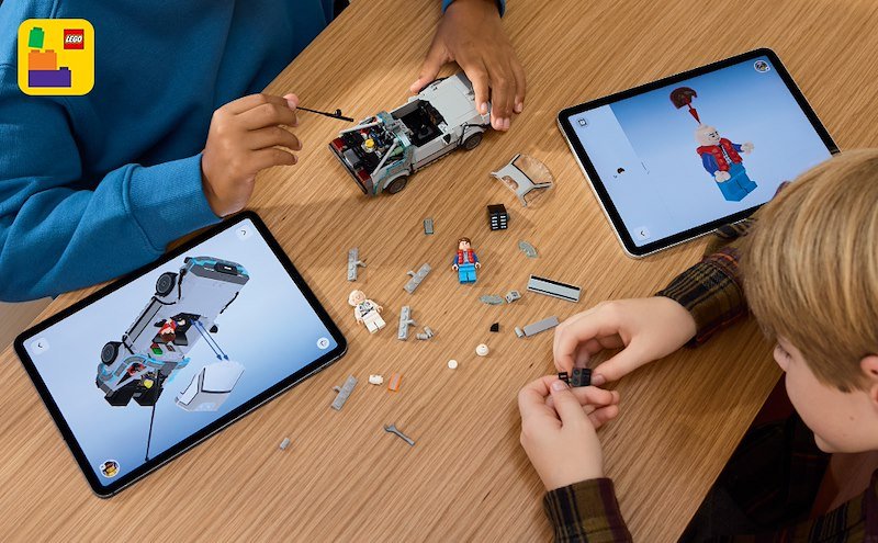 Lego Speed Champions Macchina del tempo di Ritorno al futuro 77256