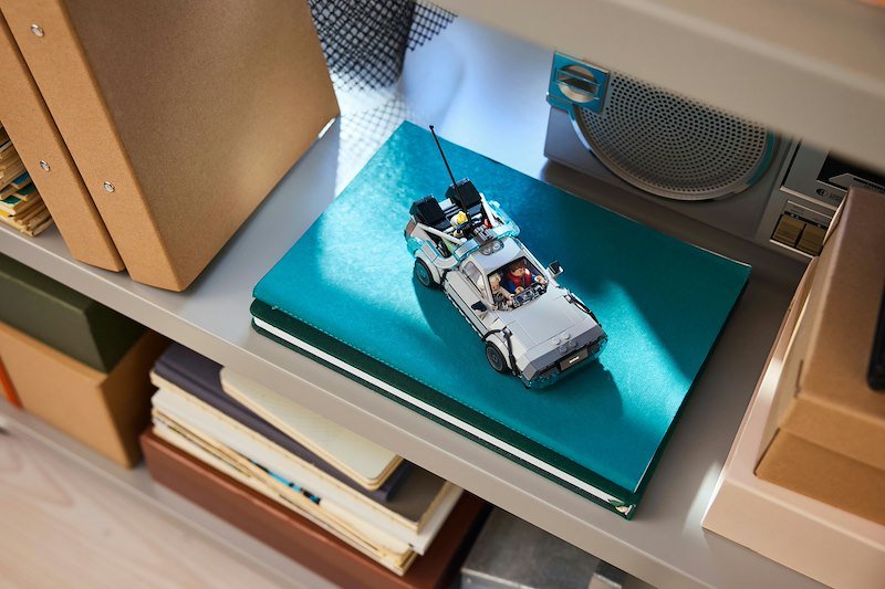 Lego Speed Champions Macchina del tempo di Ritorno al futuro 77256