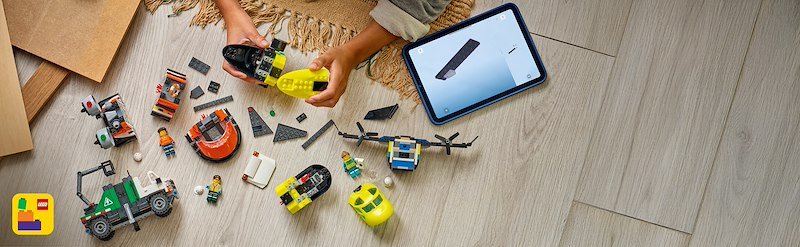 Lego® Remix aereo, camion di servizio e hovercraft 60505
