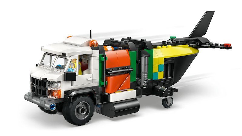 Lego® Remix aereo, camion di servizio e hovercraft 60505