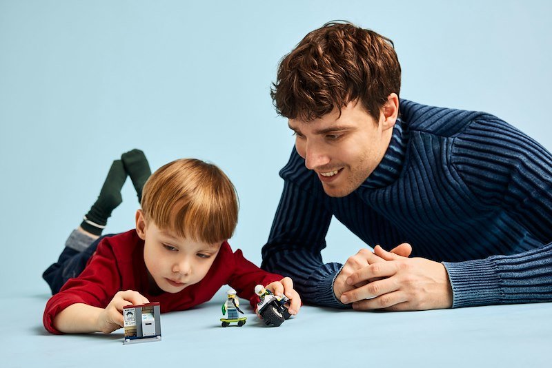 Lego® Inseguimento della moto della Polizia 60455