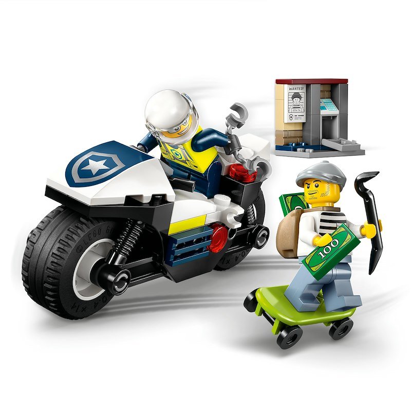 Lego® Inseguimento della moto della Polizia 60455