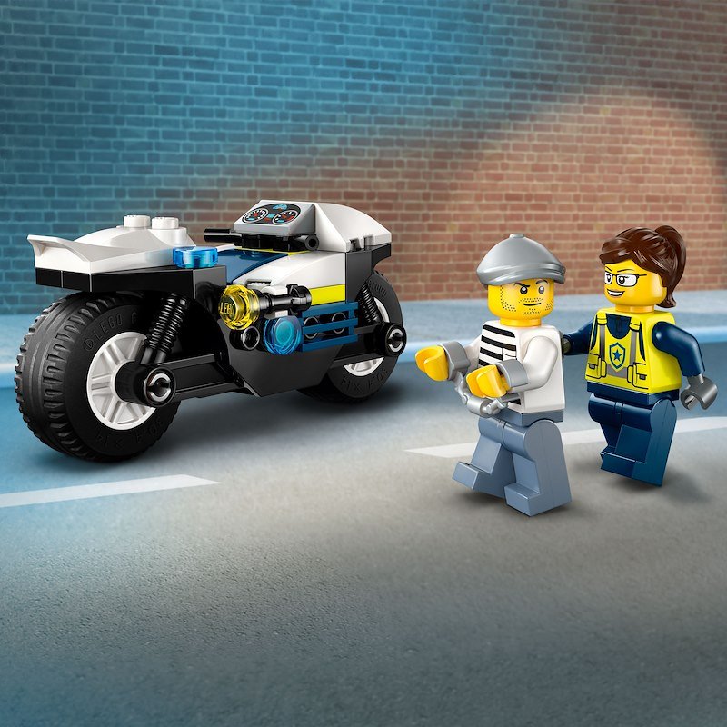 Lego® Inseguimento della moto della Polizia 60455