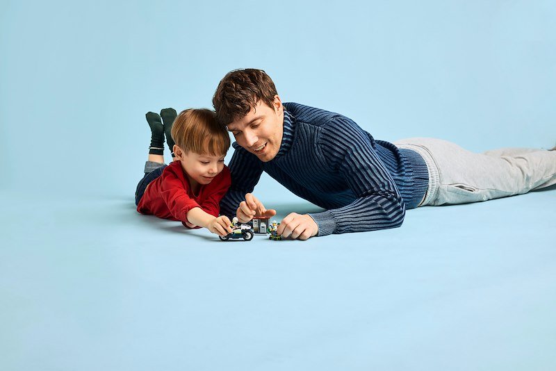 Lego® Inseguimento della moto della Polizia 60455