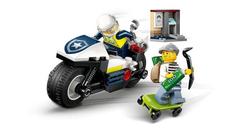 Lego® Inseguimento della moto della Polizia 60455