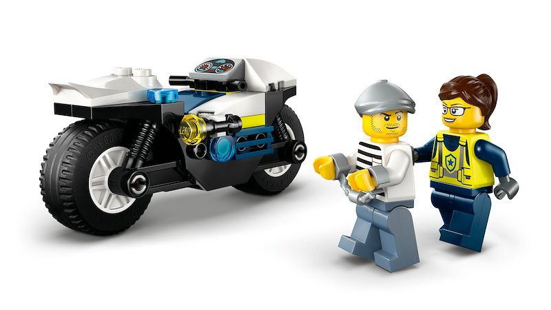 Lego® Inseguimento della moto della Polizia 60455