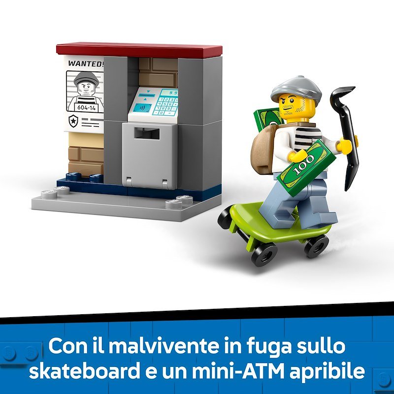 Lego® Inseguimento della moto della Polizia 60455