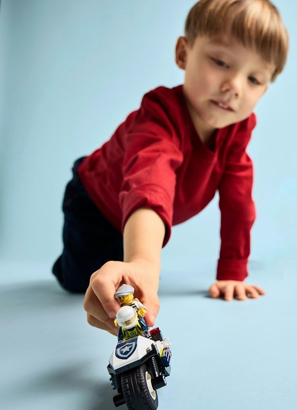 Lego® Inseguimento della moto della Polizia 60455