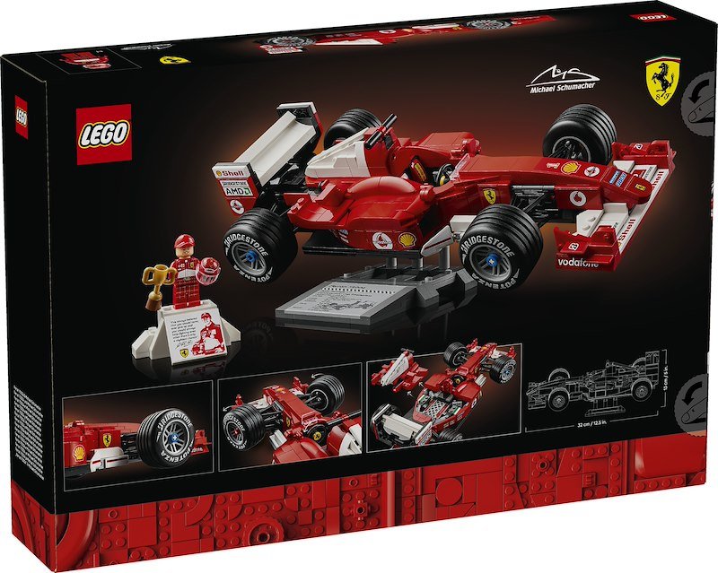 Lego® Icons Ferrari F72004 e Michael Schumacher  11375