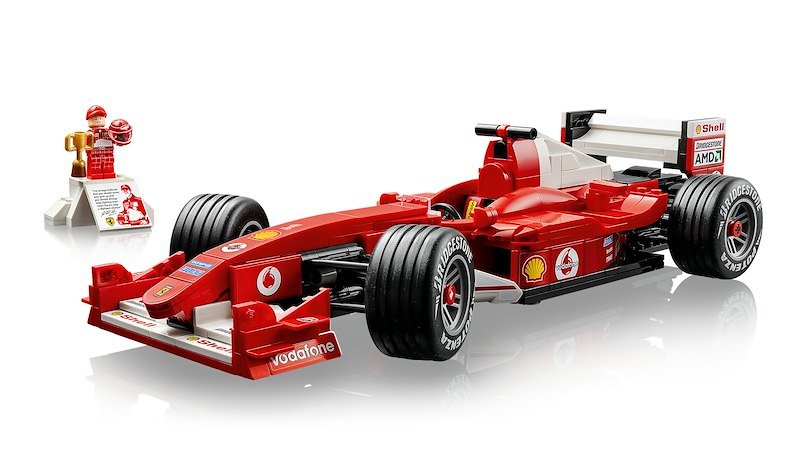 Lego® Icons Ferrari F72004 e Michael Schumacher  11375