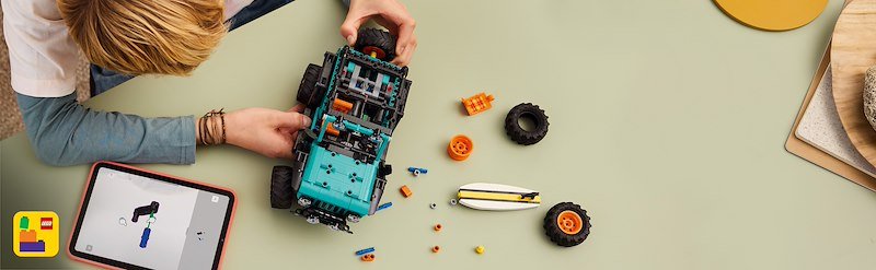 Lego® SUV Jeep® Wrangler Rubicon 42227