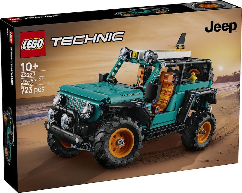 Lego® SUV Jeep® Wrangler Rubicon 42227