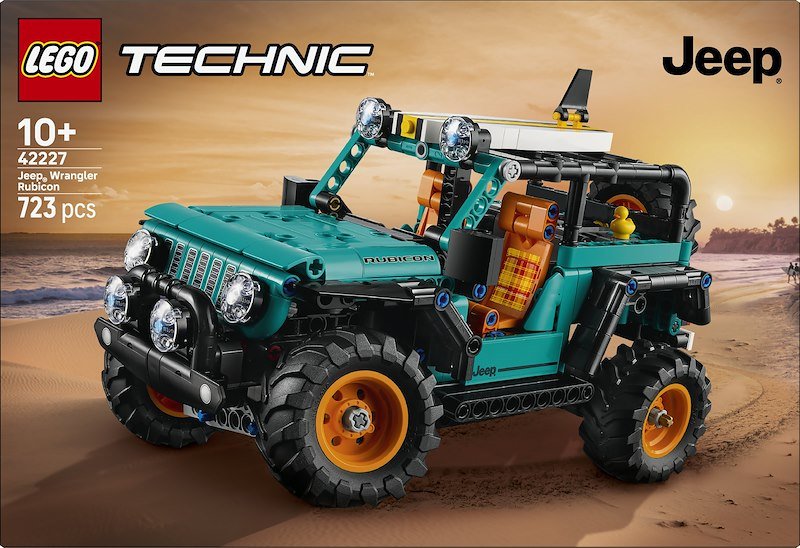 Lego® SUV Jeep® Wrangler Rubicon 42227
