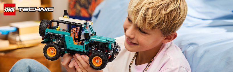 Lego® SUV Jeep® Wrangler Rubicon 42227