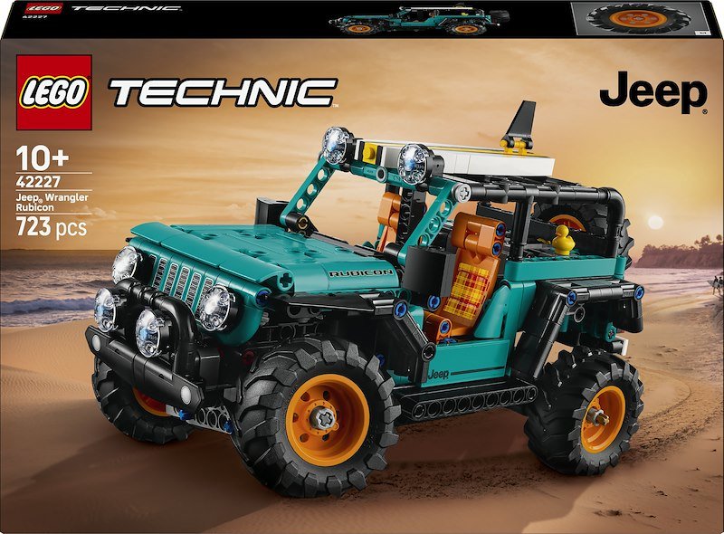 Lego® SUV Jeep® Wrangler Rubicon 42227