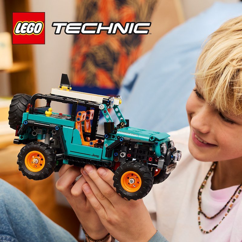 Lego® SUV Jeep® Wrangler Rubicon 42227