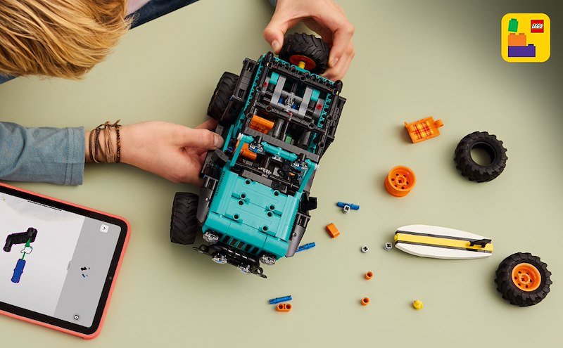 Lego® SUV Jeep® Wrangler Rubicon 42227