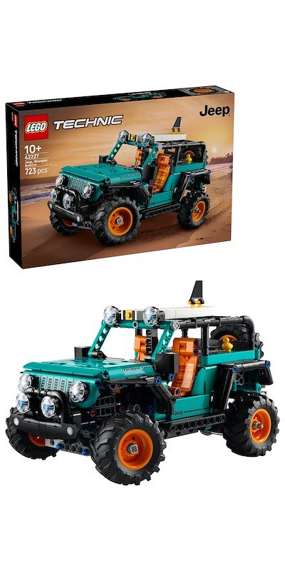 Lego® SUV Jeep® Wrangler Rubicon 42227