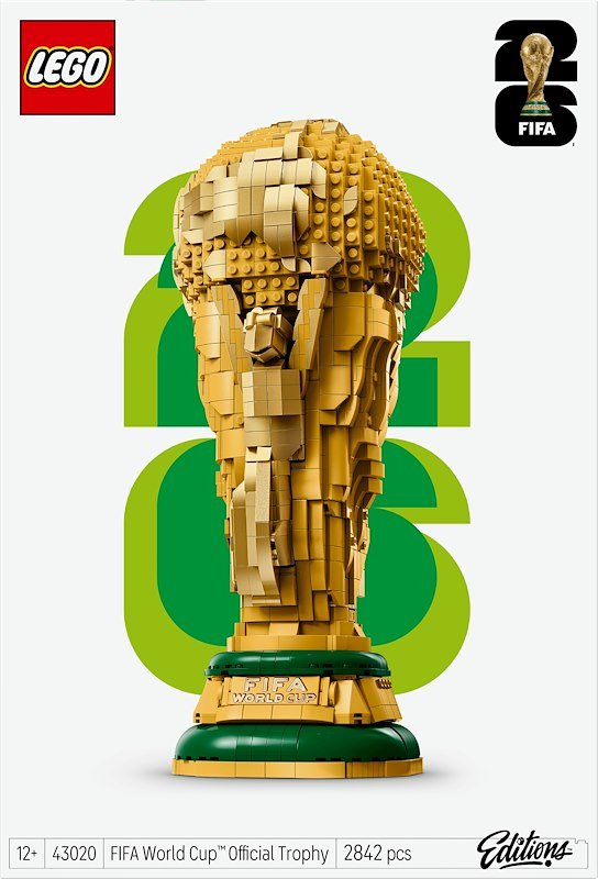 Lego® Trofeo Ufficiale Coppa del Mondo FIFA 43020