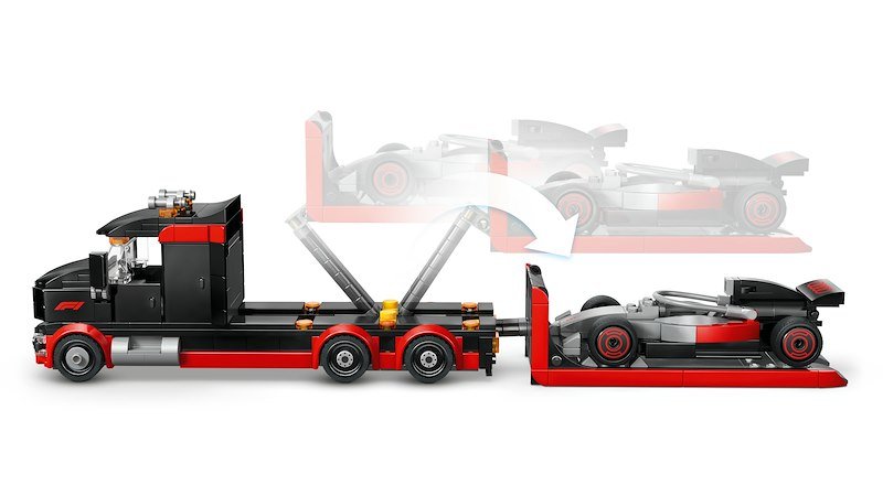 Lego® City Display Truck F1® con auto da corsa Audi F1® 60493