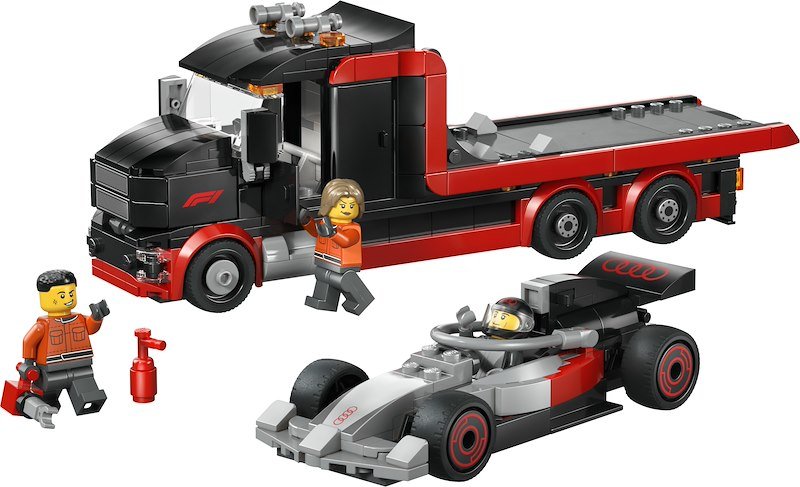 Lego® City Display Truck F1® con auto da corsa Audi F1® 60493
