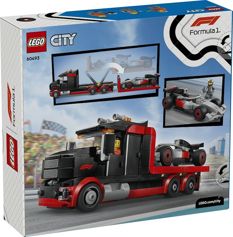 Lego® City Display Truck F1® con auto da corsa Audi F1® 60493
