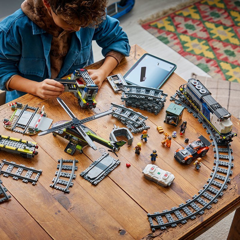 Lego City Rapina al treno della polizia 60508