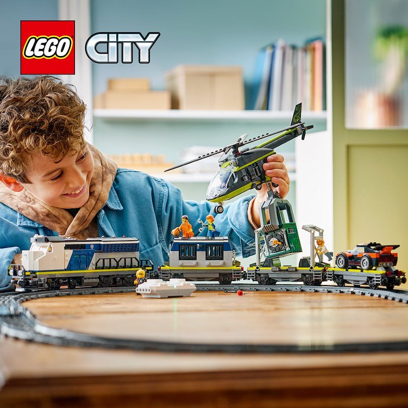 Lego City Rapina al treno della polizia 60508