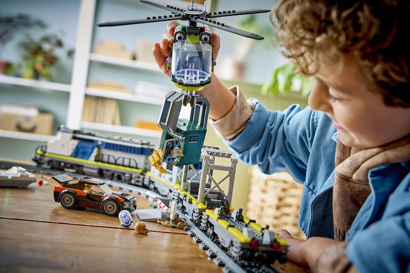 Lego City Rapina al treno della polizia 60508