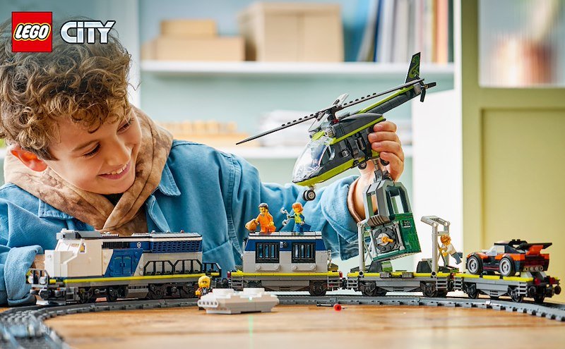 Lego City Rapina al treno della polizia 60508