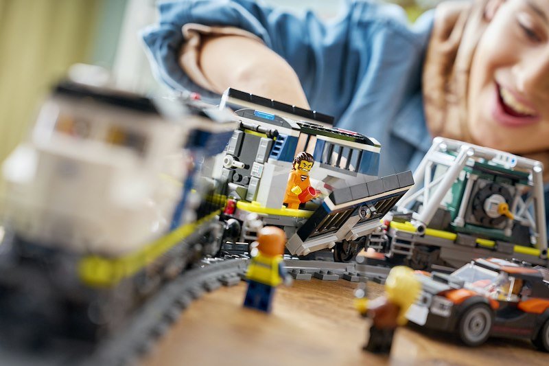 Lego City Rapina al treno della polizia 60508