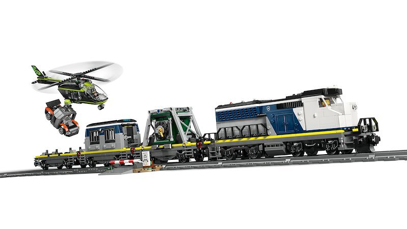 Lego City Rapina al treno della polizia 60508