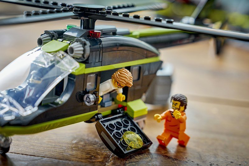 Lego City Rapina al treno della polizia 60508