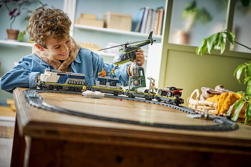 Lego City Rapina al treno della polizia 60508