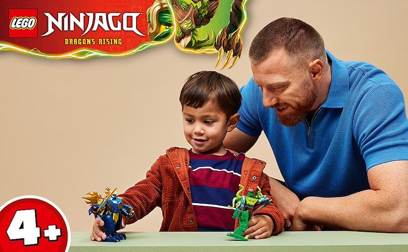Lego® INJAGO Duello con il Drago-Mech di Jay 71853