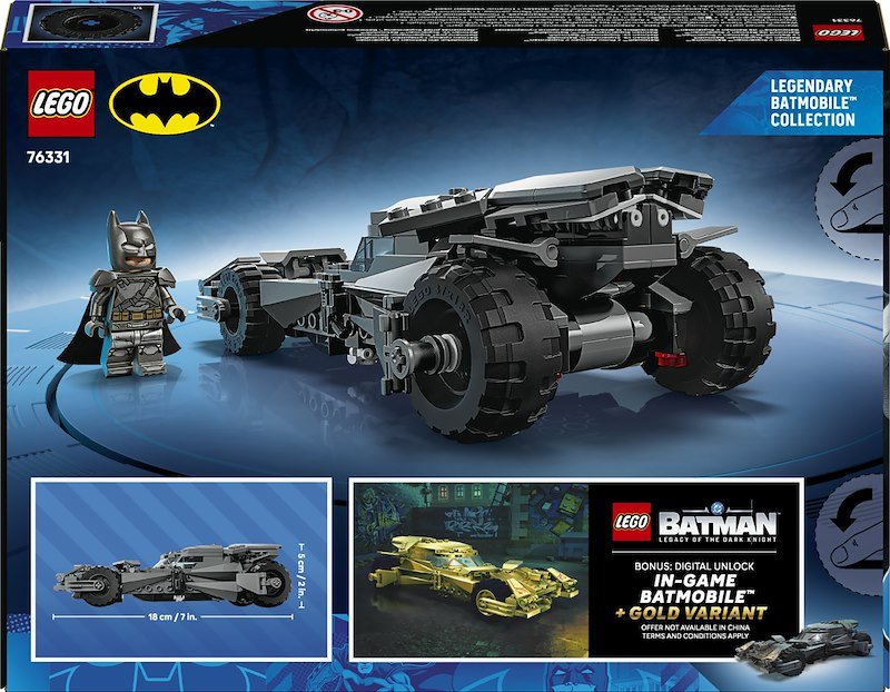 Lego® Batman v Superman™ Batmobile™ 76331