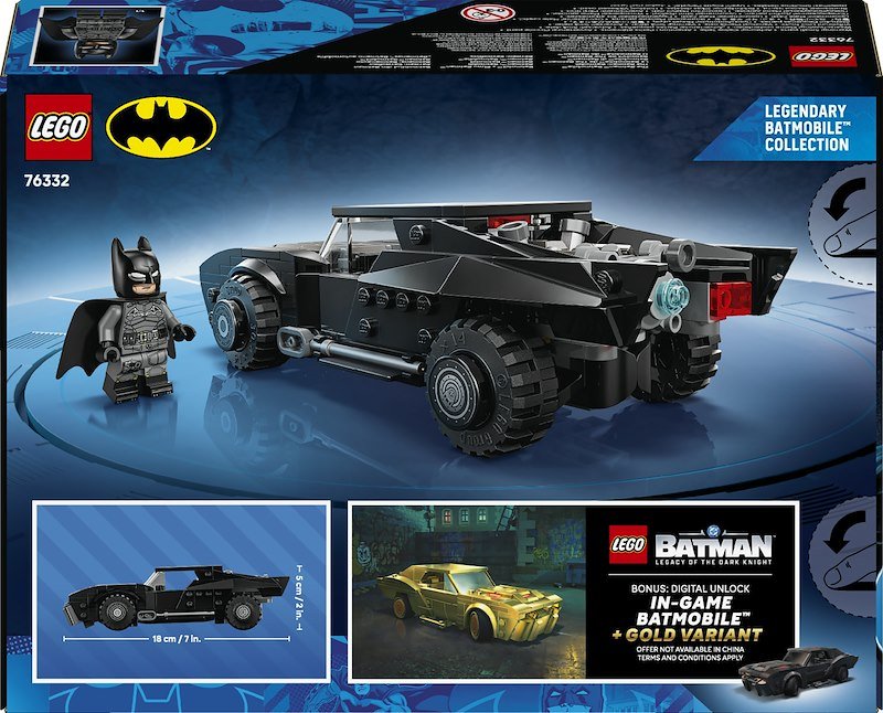Lego® Batmobile™ di Batman™ 76332