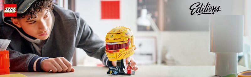 Lego Casco di Lewis Hamilton Scuderia Ferrari HP 43022