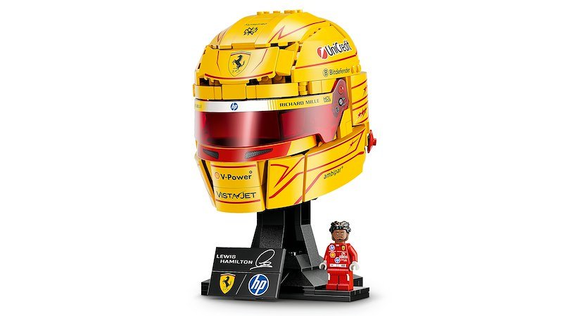 Lego Casco di Lewis Hamilton Scuderia Ferrari HP 43022
