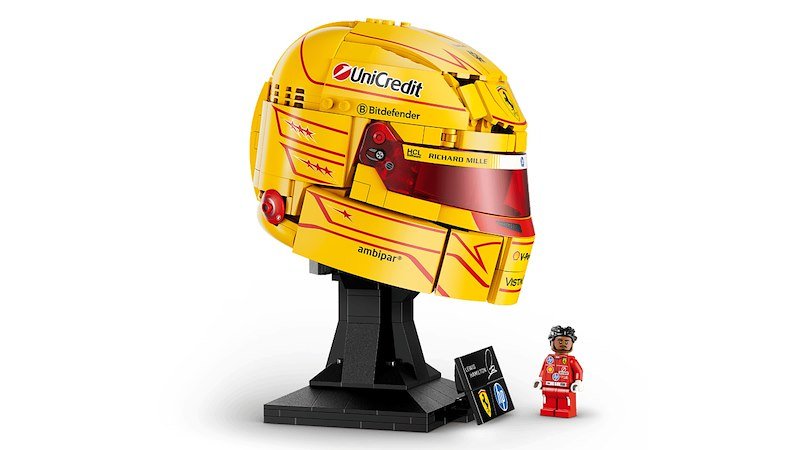 Lego Casco di Lewis Hamilton Scuderia Ferrari HP 43022