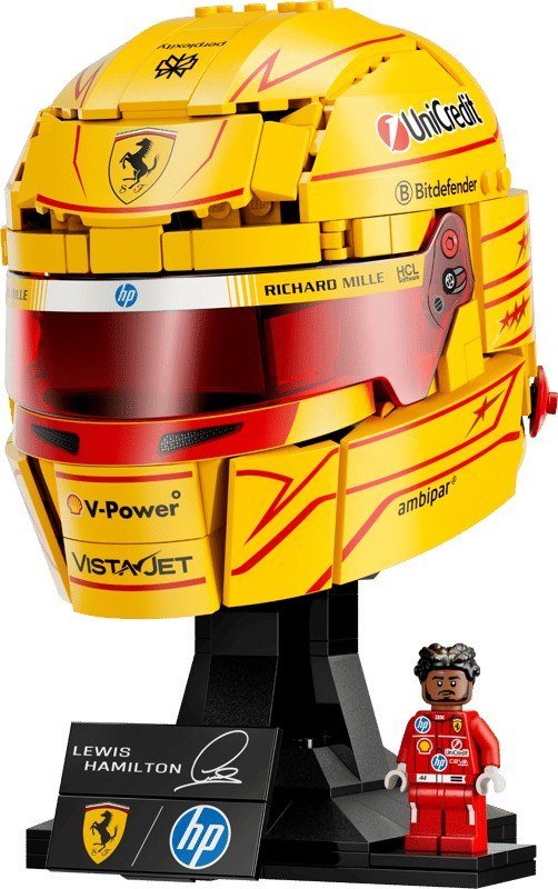 Lego Casco di Lewis Hamilton Scuderia Ferrari HP 43022