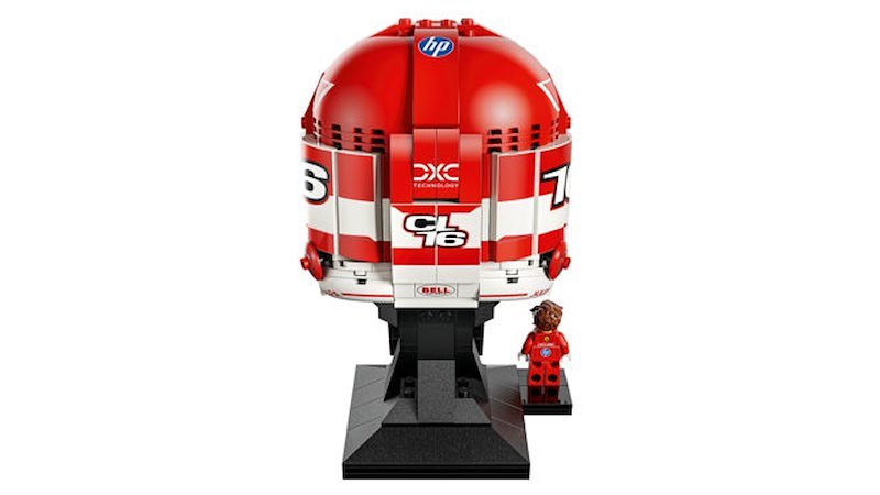 Costruzioni Lego Casco Di Charles Leclerc Scuderia Ferrari Hp - 14