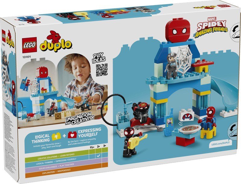 Lego® Duplo Marvel Webquarters del Team Spidey 10464