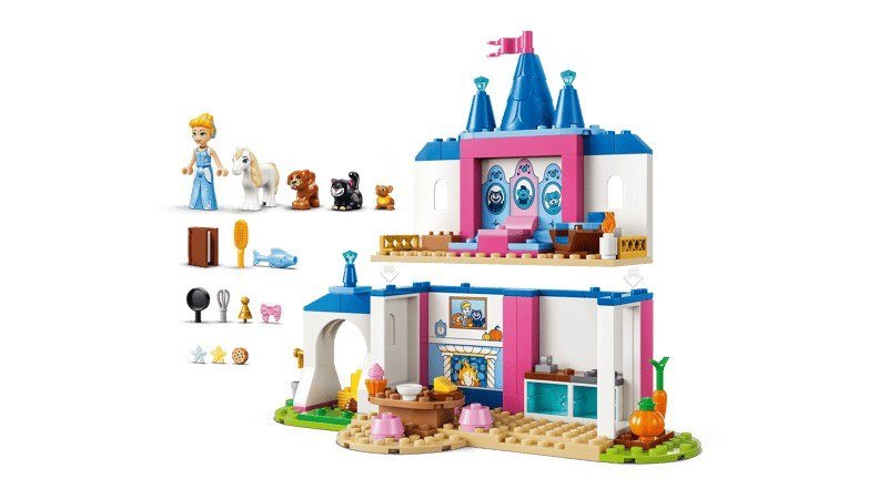 Lego® Castello degli amici animali di Cenerentola 43283